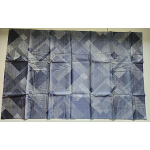 NEW Frette 2 PC SET Trama Arredo KIng Shams Blue Navy Milk #07